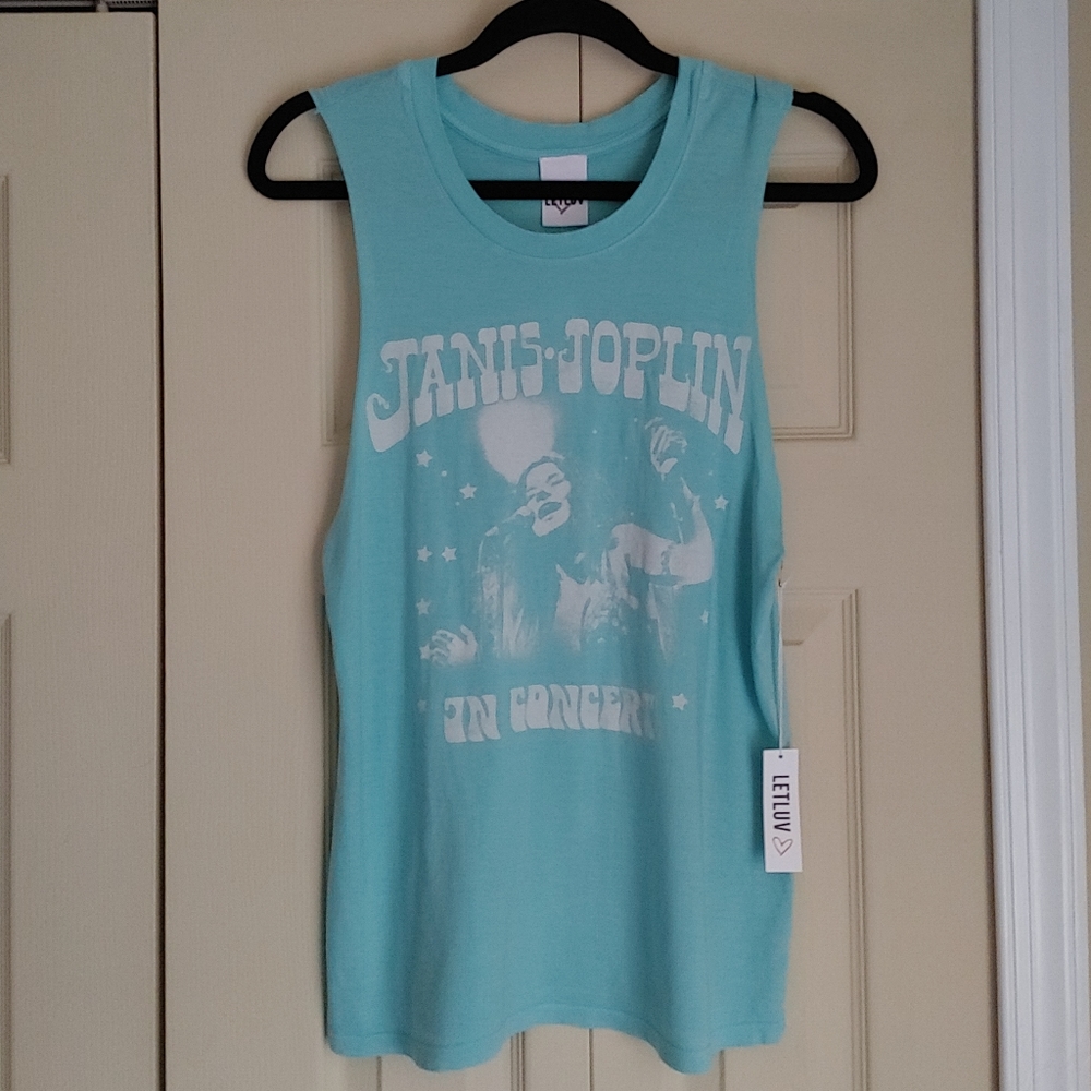 Janis Joplin Muscle Tank NWT